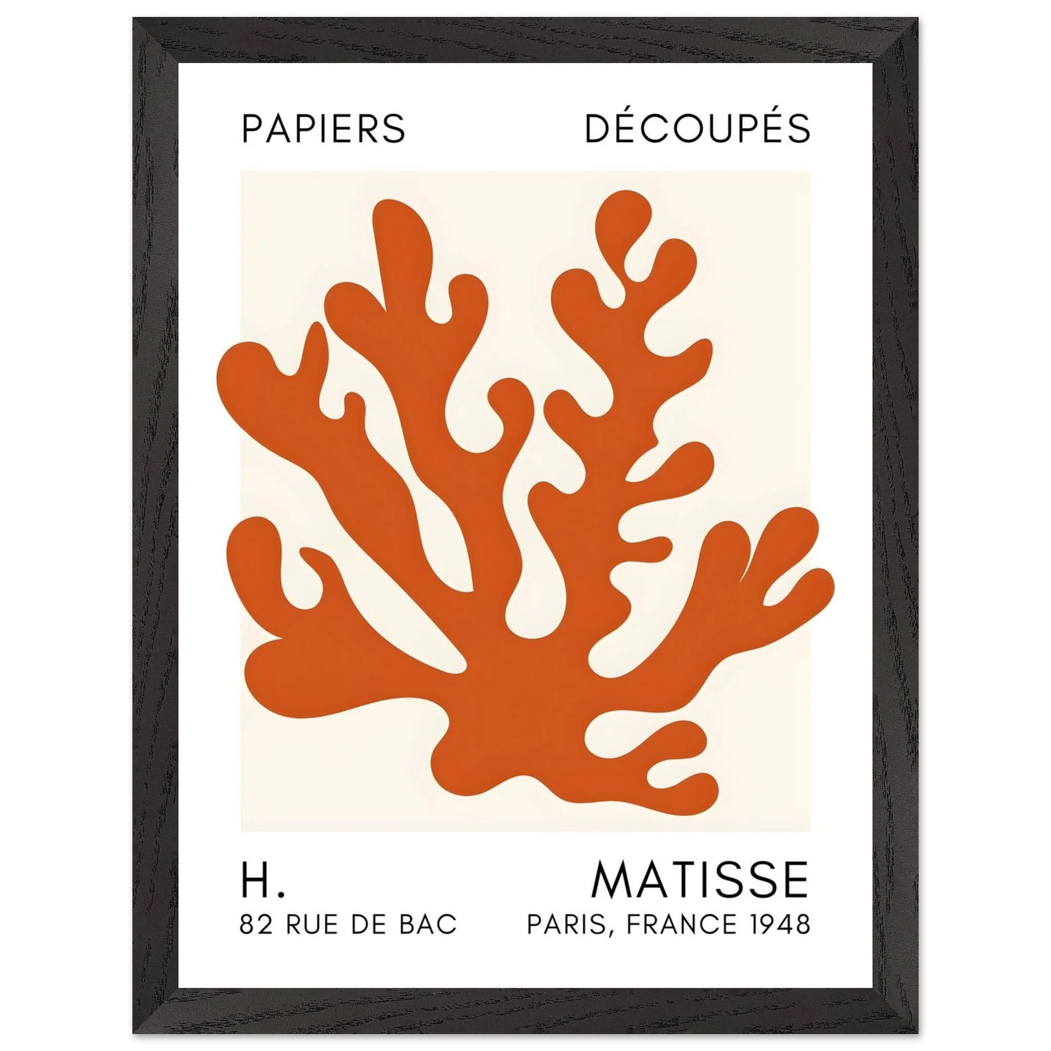 Artfulprints Poster met Lijst Matisse – Saltflower shapes orange - 30x40 cm - Oranje - 51Dnspod | Smaakvolle damp – Verzendkosten vrij vanaf 40€ Artfulprints Poster met Lijst Matisse – Saltflower shapes orange - 30x40 cm - Oranje - 51Dnspod | Smaakvolle damp – Verzendkosten vrij vanaf 40€