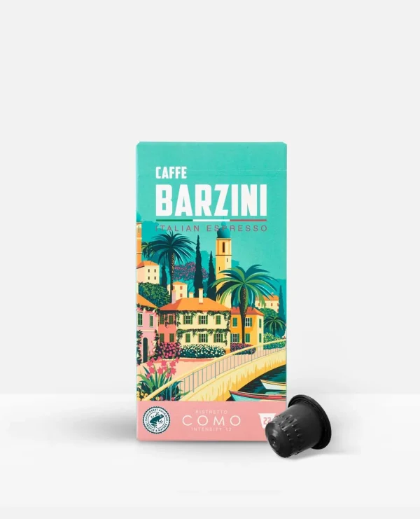 Barzini Como Extra Dark Roast - 22 cups - 51Dnspod | Smaakvolle damp – Verzendkosten vrij vanaf 40€