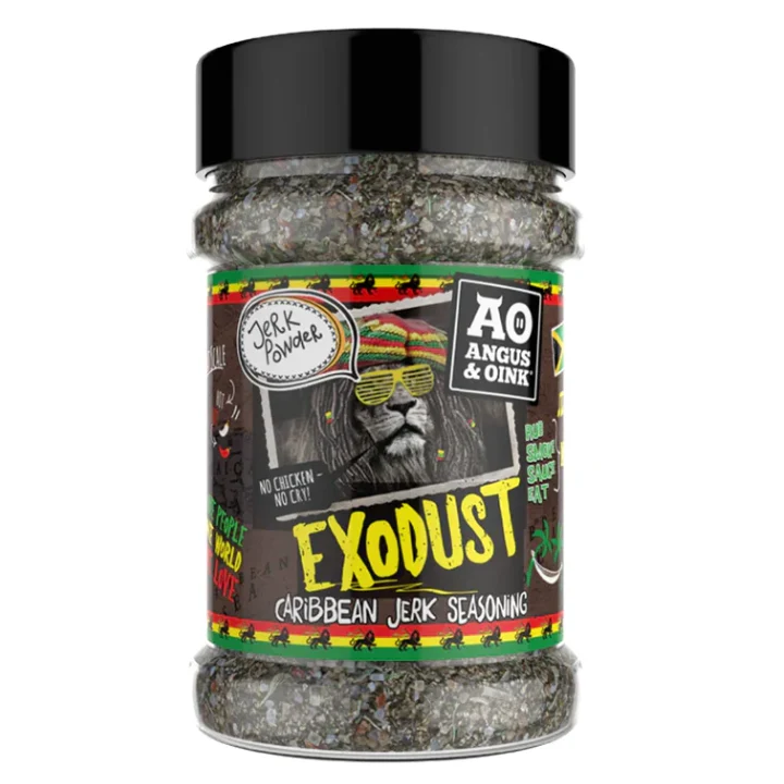 Angus&Oink Exodust Jamaican Jerk Seasoning 200 gram - 51Dnspod | Smaakvolle damp – Verzendkosten vrij vanaf 40€ Angus&Oink Exodust Jamaican Jerk Seasoning 200 gram - 51Dnspod | Smaakvolle damp – Verzendkosten vrij vanaf 40€