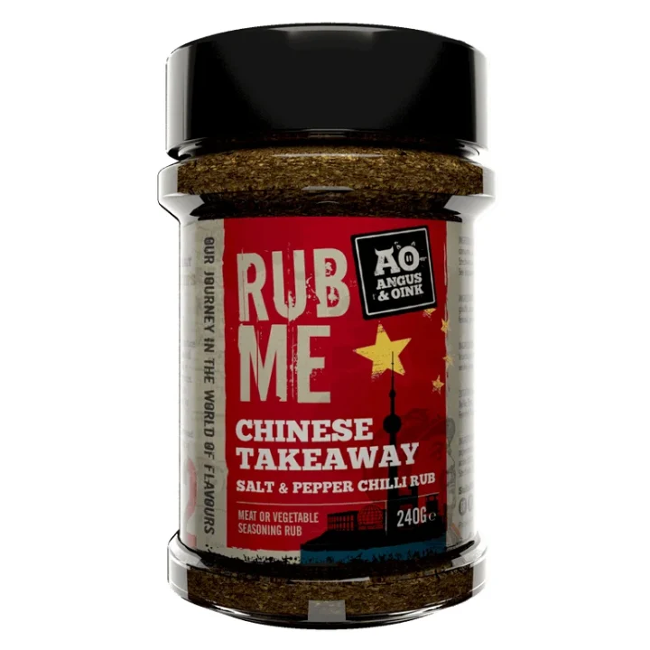 Angus&Oink (Rub Me) Chinese Takeaway Salt & Pepper Chili Rub 200 gram - 51Dnspod | Smaakvolle damp – Verzendkosten vrij vanaf 40€ Angus&Oink (Rub Me) Chinese Takeaway Salt & Pepper Chili Rub 200 gram - 51Dnspod | Smaakvolle damp – Verzendkosten vrij vanaf 40€