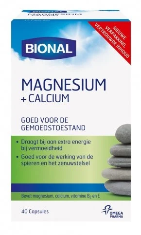 Bional Magnesium+Calcium - 40 Capsules - 51Dnspod | Smaakvolle damp – Verzendkosten vrij vanaf 40€ Bional Magnesium+Calcium - 40 Capsules - 51Dnspod | Smaakvolle damp – Verzendkosten vrij vanaf 40€