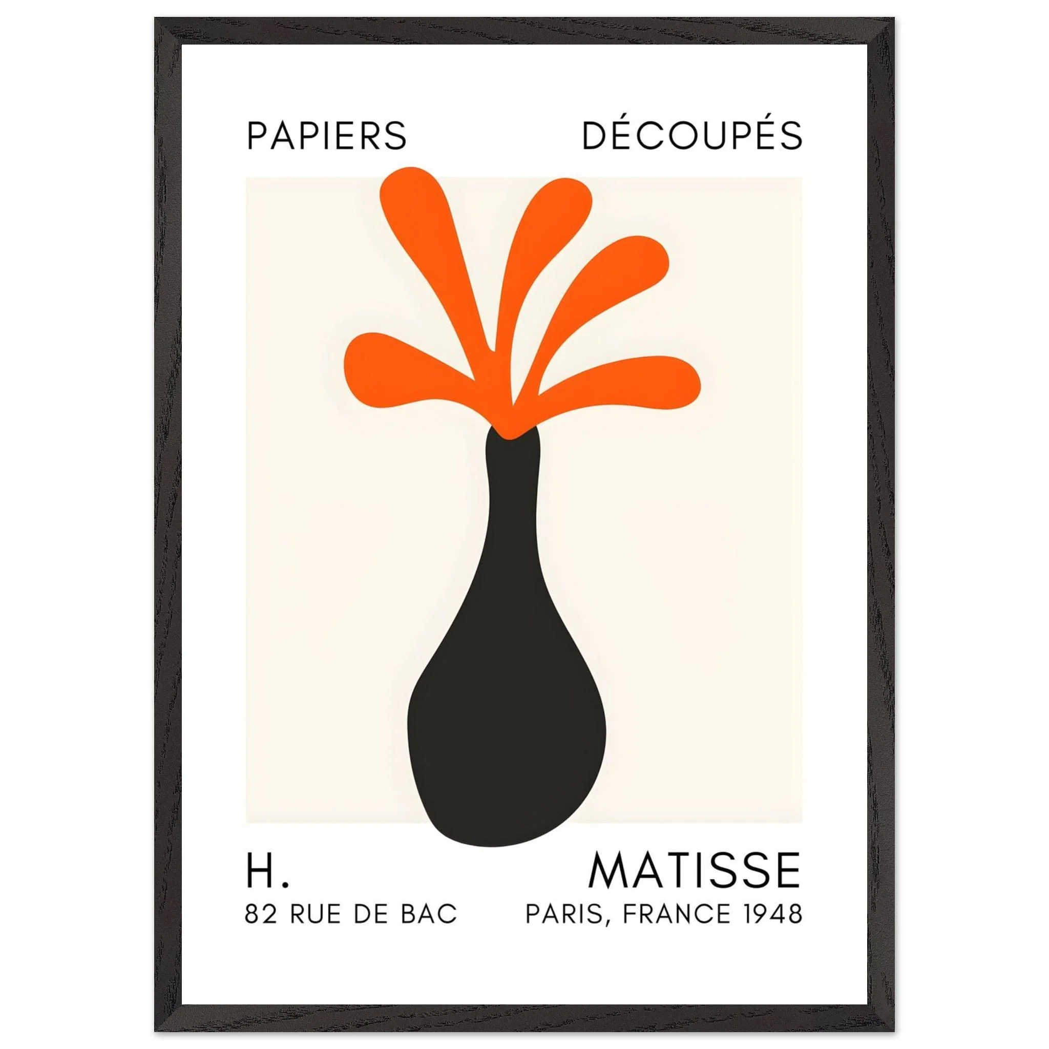 Artfulprints Poster met Lijst Matisse - Ocean flower orange - 50x70 cm - Oranje - 51Dnspod | Smaakvolle damp – Verzendkosten vrij vanaf 40€ Artfulprints Poster met Lijst Matisse - Ocean flower orange - 50x70 cm - Oranje - 51Dnspod | Smaakvolle damp – Verzendkosten vrij vanaf 40€