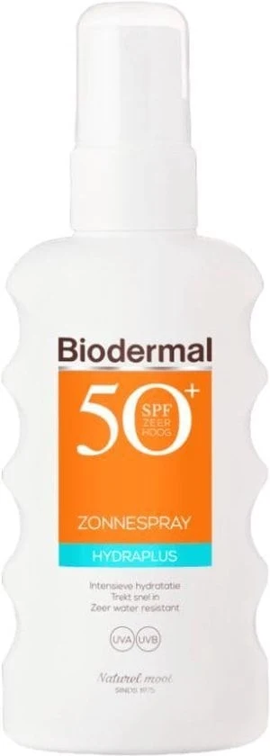 Biodermal Zonnebrand - Hydraplus - Zonnespray - SPF 50 - 175ml - 51Dnspod | Smaakvolle damp – Verzendkosten vrij vanaf 40€ Biodermal Zonnebrand - Hydraplus - Zonnespray - SPF 50 - 175ml - 51Dnspod | Smaakvolle damp – Verzendkosten vrij vanaf 40€