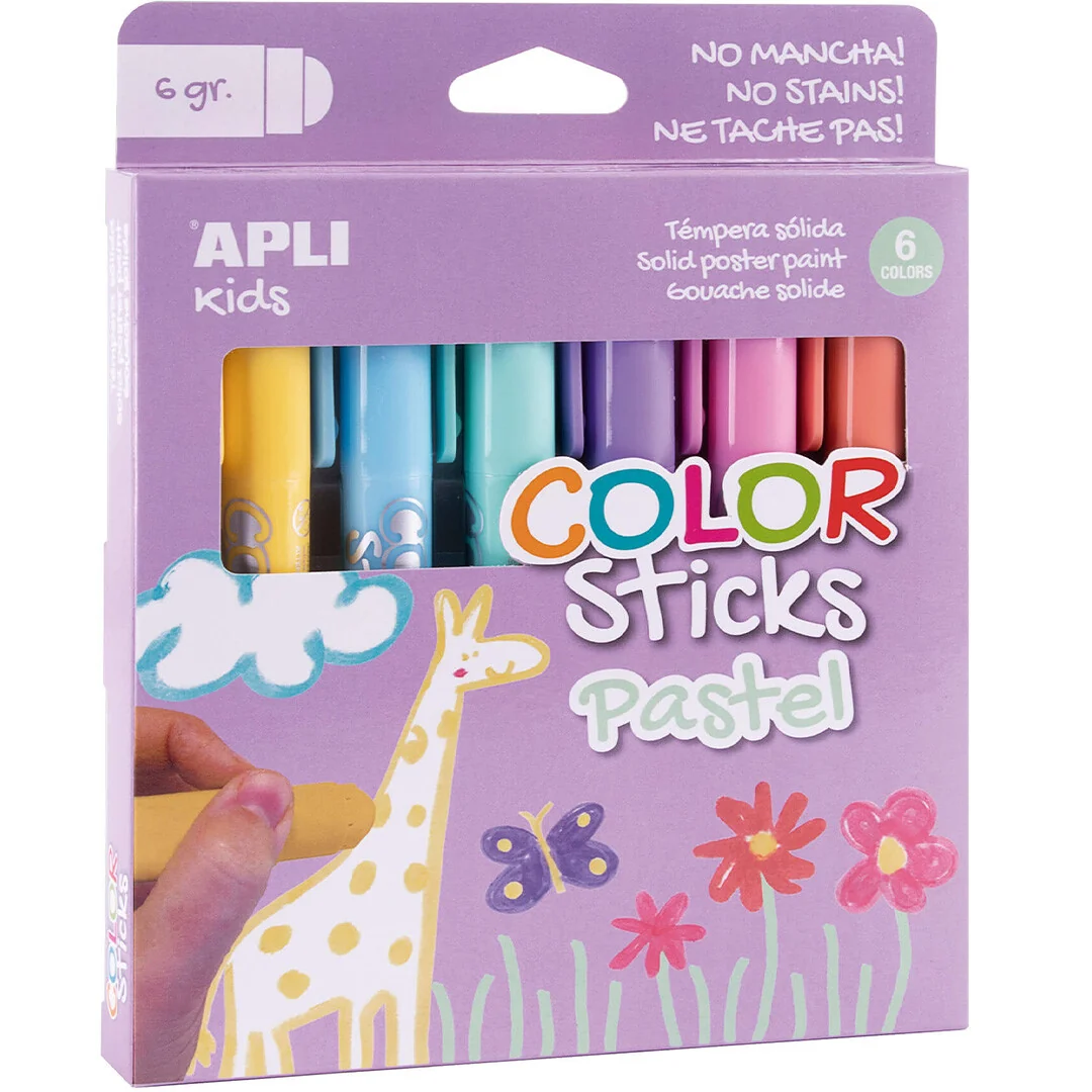 apli kids verfstiften pastel - 6st - 51Dnspod | Smaakvolle damp – Verzendkosten vrij vanaf 40€ apli kids verfstiften pastel - 6st - 51Dnspod | Smaakvolle damp – Verzendkosten vrij vanaf 40€