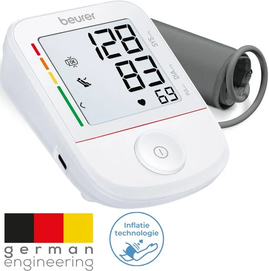 Beurer BM 38 Bloeddrukmeter Bovenarm – Inflatietechnologie - Rustindicator - Incl. manchet 22-42 cm en batterijen - Verpakking beschadigd - 51Dnspod | Smaakvolle damp – Verzendkosten vrij van Beurer BM 38 Bloeddrukmeter Bovenarm – Inflatietechnologie - Rustindicator - Incl. manchet 22-42 cm en batterijen - Verpakking beschadigd - 51Dnspod | Smaakvolle damp – Verzendkosten vrij van