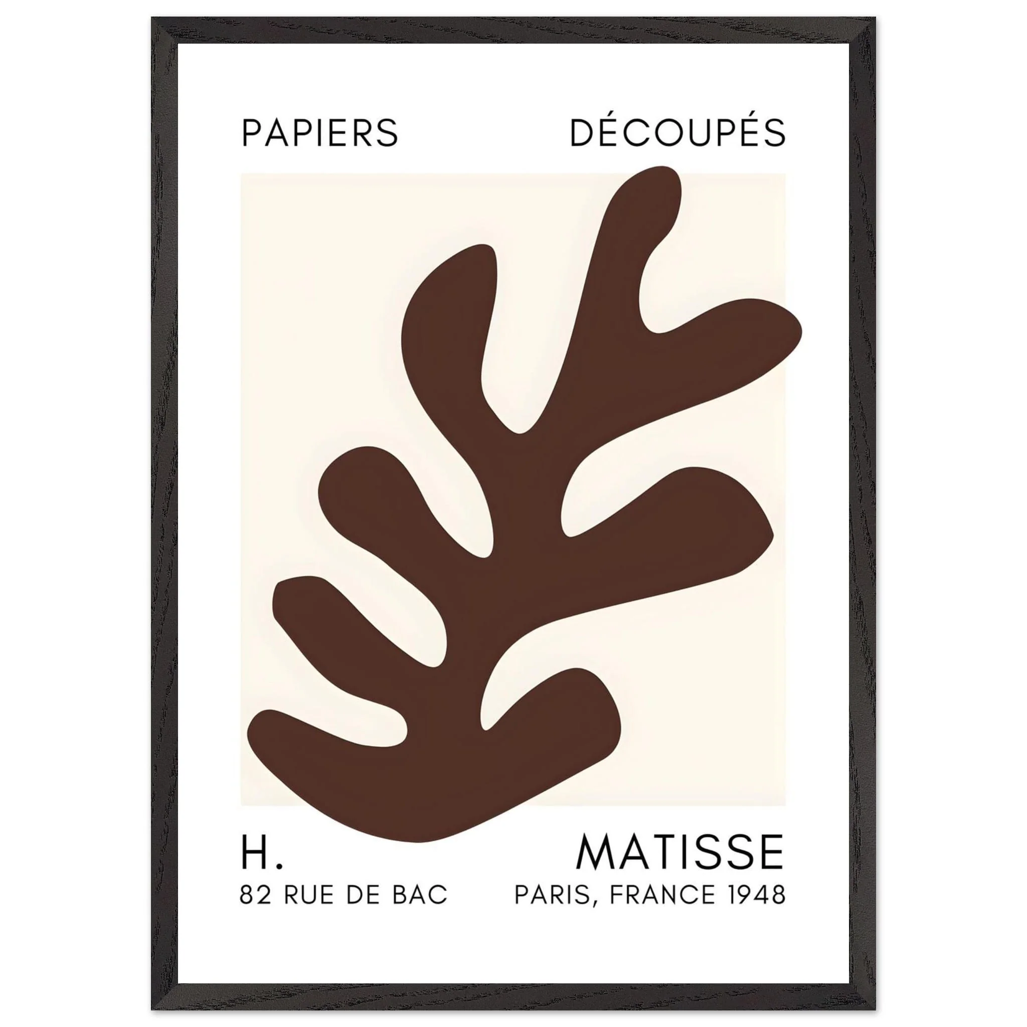Artfulprints Poster met Lijst Matisse – Ocean petals brown - 50x70 cm - Bruin - 51Dnspod | Smaakvolle damp – Verzendkosten vrij vanaf 40€ Artfulprints Poster met Lijst Matisse – Ocean petals brown - 50x70 cm - Bruin - 51Dnspod | Smaakvolle damp – Verzendkosten vrij vanaf 40€