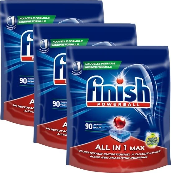 All in One Max ontvetter 270 vaatwastabletten - Mega Pack - 51Dnspod | Smaakvolle damp – Verzendkosten vrij vanaf 40€ All in One Max ontvetter 270 vaatwastabletten - Mega Pack - 51Dnspod | Smaakvolle damp – Verzendkosten vrij vanaf 40€