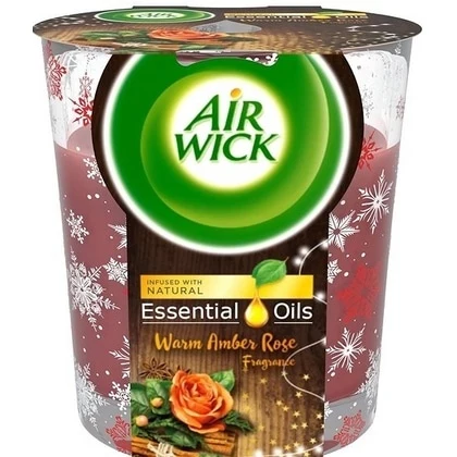 Airwick Candle 105Gram Amber Rose - 51Dnspod | Smaakvolle damp – Verzendkosten vrij vanaf 40€