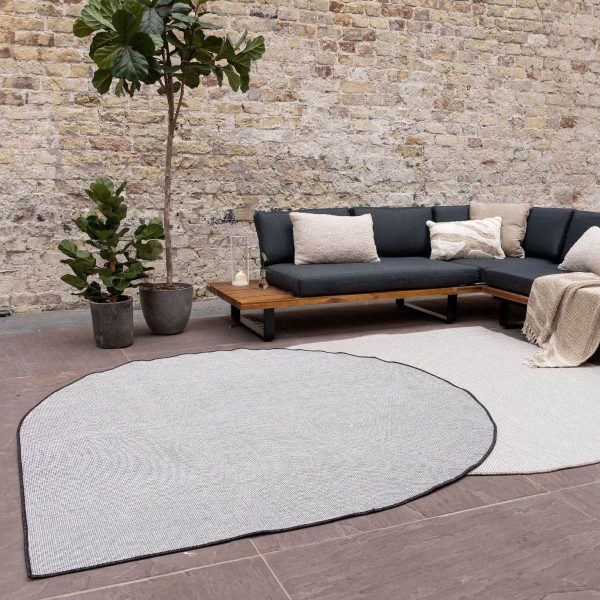 Buitenkleed Druppel Mono - Zwart/Wit - Dubbelzijdig - EVA Interior - 51Dnspod | Smaakvolle damp – Verzendkosten vrij vanaf 40€