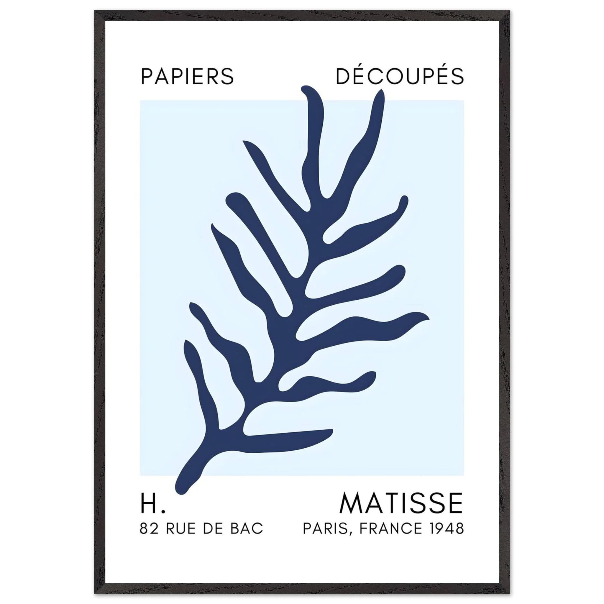 Artfulprints Poster met Lijst Matisse – Ocean flora navy blue I - 70x100 cm - Blauw - 51Dnspod | Smaakvolle damp – Verzendkosten vrij vanaf 40€ Artfulprints Poster met Lijst Matisse – Ocean flora navy blue I - 70x100 cm - Blauw - 51Dnspod | Smaakvolle damp – Verzendkosten vrij vanaf 40€