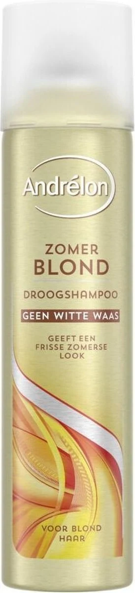 Andrélon Droogshampoo Zomerblond 245 ml - Dop beschadigd - 51Dnspod | Smaakvolle damp – Verzendkosten vrij vanaf 40€