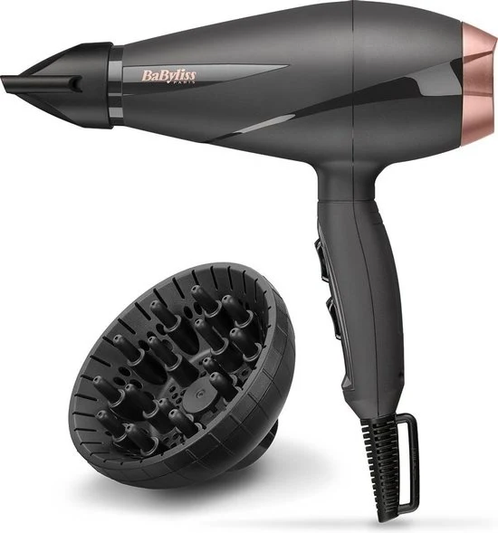 BaByliss 6709DE Smooth Pro Fohn 2100W Zwart/Rosé - 51Dnspod | Smaakvolle damp – Verzendkosten vrij vanaf 40€ BaByliss 6709DE Smooth Pro Fohn 2100W Zwart/Rosé - 51Dnspod | Smaakvolle damp – Verzendkosten vrij vanaf 40€