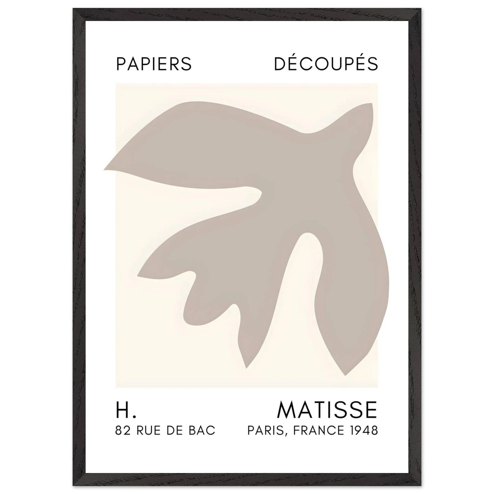 Artfulprints Poster met Lijst Matisse – Floating forms grey - 50x70 cm - Grijs - 51Dnspod | Smaakvolle damp – Verzendkosten vrij vanaf 40€ Artfulprints Poster met Lijst Matisse – Floating forms grey - 50x70 cm - Grijs - 51Dnspod | Smaakvolle damp – Verzendkosten vrij vanaf 40€
