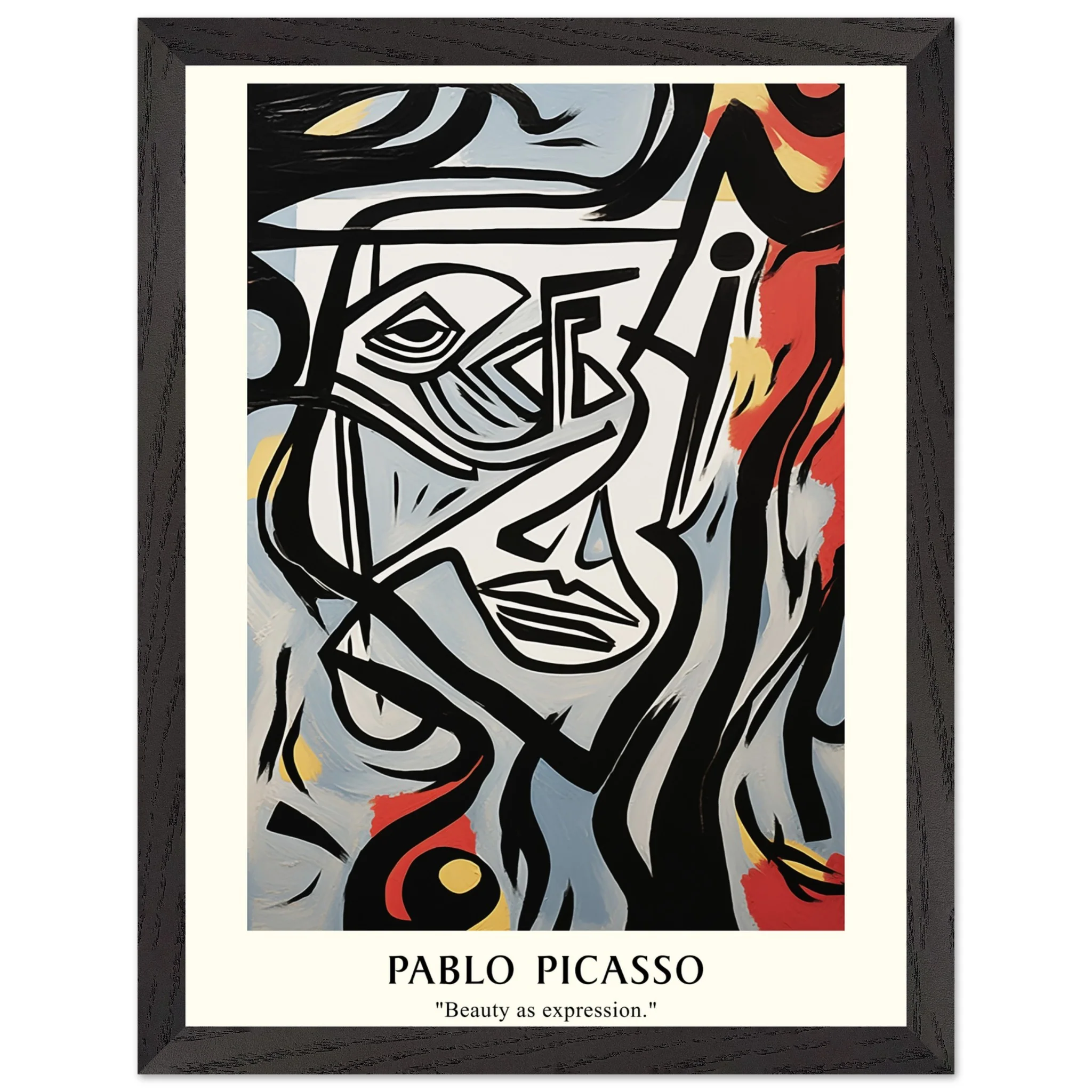 Artfulprints Poster met Lijst Pablo Picasso - Beauty as expression - 30x40 cm - Meerkleurig - 51Dnspod | Smaakvolle damp – Verzendkosten vrij vanaf 40€ Artfulprints Poster met Lijst Pablo Picasso - Beauty as expression - 30x40 cm - Meerkleurig - 51Dnspod | Smaakvolle damp – Verzendkosten vrij vanaf 40€