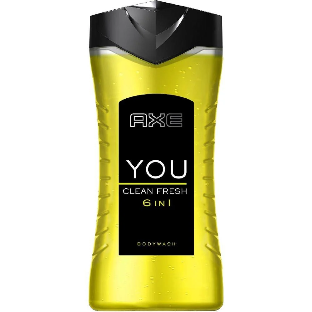 Axe Douchegel You Clean Fresh 6 In 1 - 250 Ml - 51Dnspod | Smaakvolle damp – Verzendkosten vrij vanaf 40€ Axe Douchegel You Clean Fresh 6 In 1 - 250 Ml - 51Dnspod | Smaakvolle damp – Verzendkosten vrij vanaf 40€