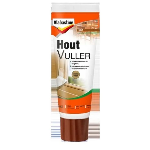 Alabastine houtvuller naturel 330gr - 51Dnspod | Smaakvolle damp – Verzendkosten vrij vanaf 40€