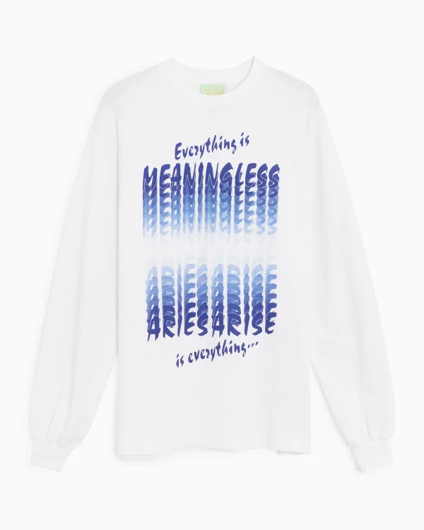 Aries Everything Is Meaningless Unisex Long Sleeve T-Shirt T-Shirt Unisex - 51Dnspod | Smaakvolle damp – Verzendkosten vrij vanaf 40€