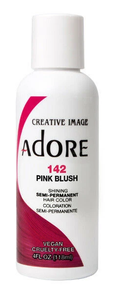 Adore Semi-Permanent Hair Color - Pink Blush 142 118ml - 51Dnspod | Smaakvolle damp – Verzendkosten vrij vanaf 40€