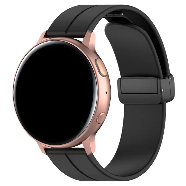 Amazfit Bip Max D-buckle siliconen bandje (zwart) - 51Dnspod | Smaakvolle damp – Verzendkosten vrij vanaf 40€