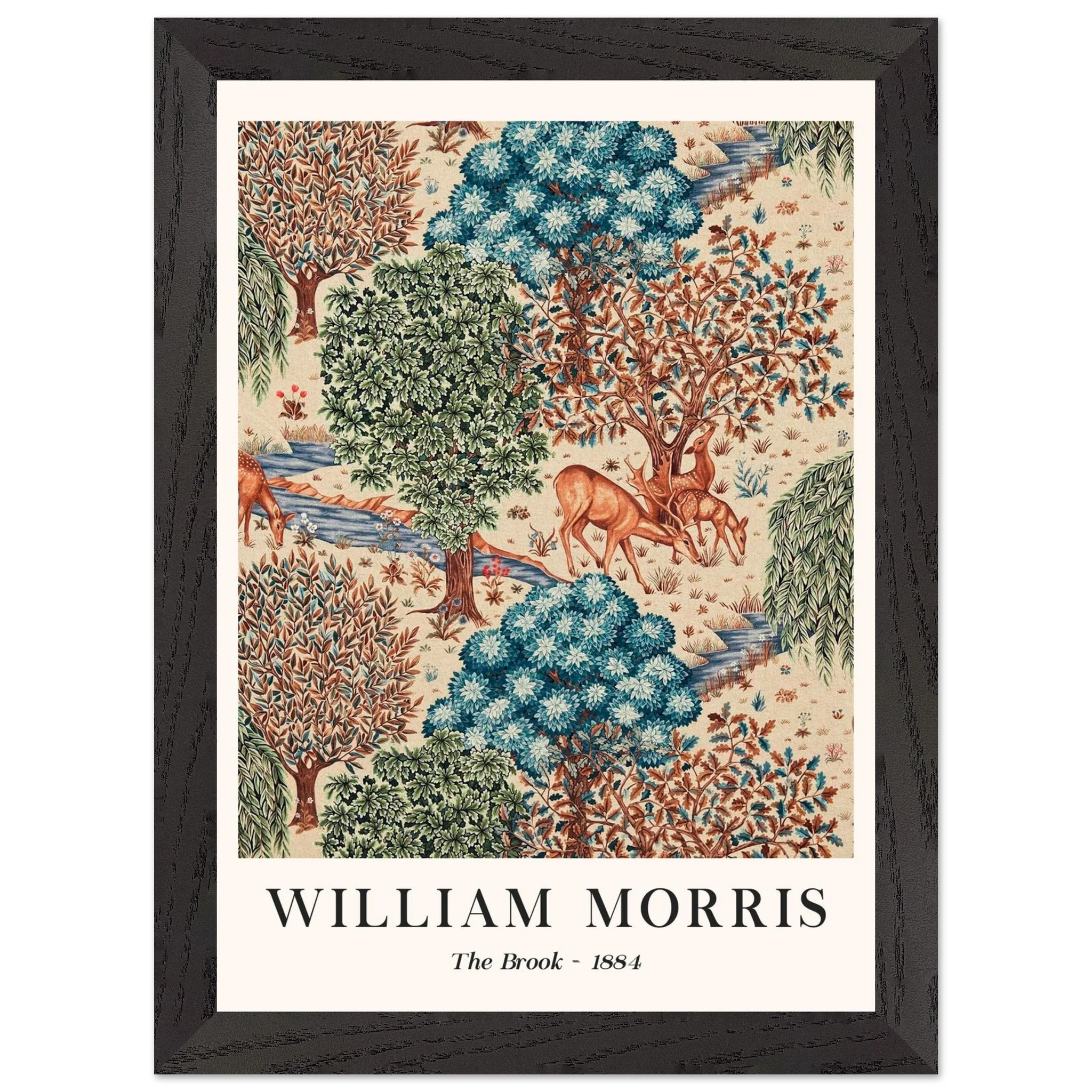 Artfulprints Poster met Lijst William Morris - The brook - A4 21x29.7 cm - Meerkleurig - 51Dnspod | Smaakvolle damp – Verzendkosten vrij vanaf 40€ Artfulprints Poster met Lijst William Morris - The brook - A4 21x29.7 cm - Meerkleurig - 51Dnspod | Smaakvolle damp – Verzendkosten vrij vanaf 40€