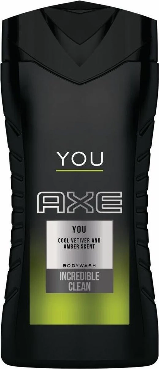 Axe Douchegel YOU Incredible Clean 250ml - 51Dnspod | Smaakvolle damp – Verzendkosten vrij vanaf 40€ Axe Douchegel YOU Incredible Clean 250ml - 51Dnspod | Smaakvolle damp – Verzendkosten vrij vanaf 40€