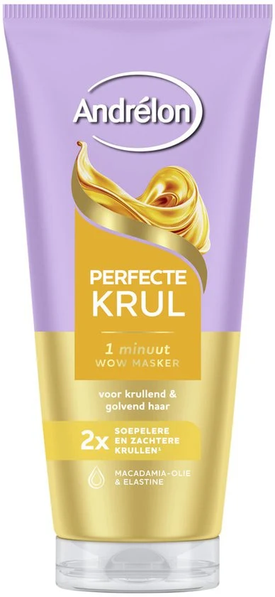 Andrélon Perfecte Krul 1 Minuut WOW Haarmasker - 180 ml - 51Dnspod | Smaakvolle damp – Verzendkosten vrij vanaf 40€ Andrélon Perfecte Krul 1 Minuut WOW Haarmasker - 180 ml - 51Dnspod | Smaakvolle damp – Verzendkosten vrij vanaf 40€