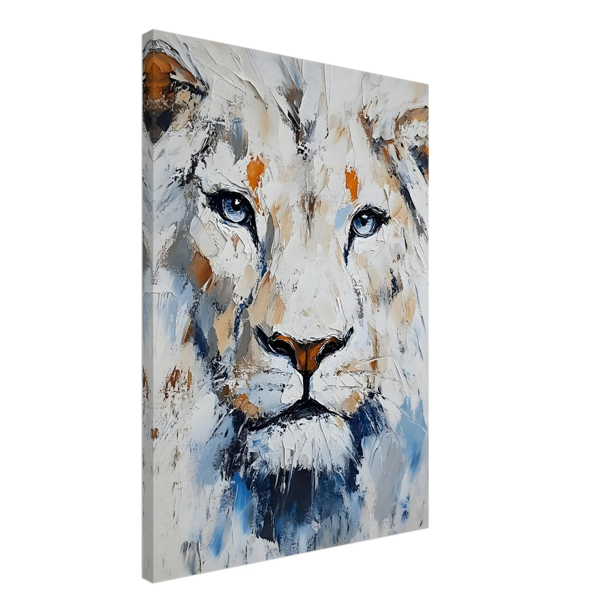 Artfulprints Canvas Abstract painted lion canvas - 50x70 cm - Grijs - 51Dnspod | Smaakvolle damp – Verzendkosten vrij vanaf 40€ Artfulprints Canvas Abstract painted lion canvas - 50x70 cm - Grijs - 51Dnspod | Smaakvolle damp – Verzendkosten vrij vanaf 40€