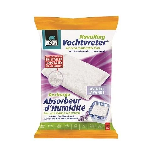 Bison vochtvreter Compact lavendel navulzak 450gr - 51Dnspod | Smaakvolle damp – Verzendkosten vrij vanaf 40€ Bison vochtvreter Compact lavendel navulzak 450gr - 51Dnspod | Smaakvolle damp – Verzendkosten vrij vanaf 40€