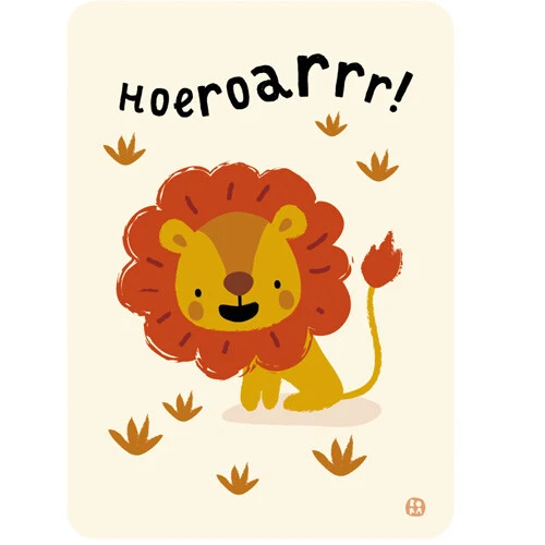 by bora verjaardagskaart jungle - hoeraorrr - 51Dnspod | Smaakvolle damp – Verzendkosten vrij vanaf 40€