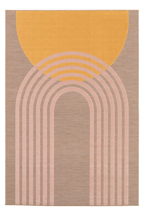 AFK Living vloerkleed Radiant - voor binnen en buiten - roos - 200 x 290 cm - 51Dnspod | Smaakvolle damp – Verzendkosten vrij vanaf 40€