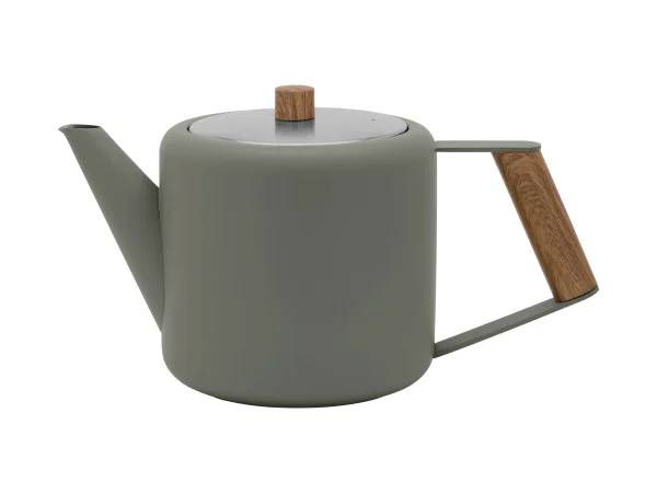 Bredemeijer -Theepot Boston - leigrijs - 1,1L - 51Dnspod | Smaakvolle damp – Verzendkosten vrij vanaf 40€