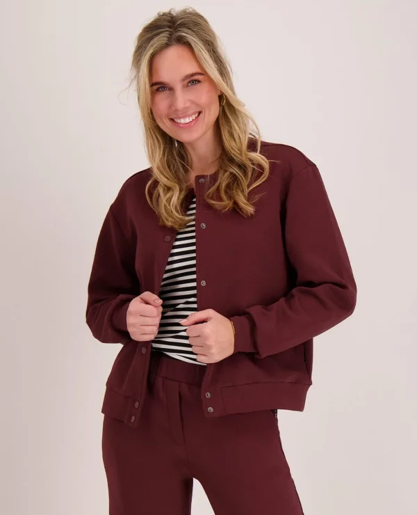 Bomber Veste | Dark Burgundy - 51Dnspod | Smaakvolle damp – Verzendkosten vrij vanaf 40€