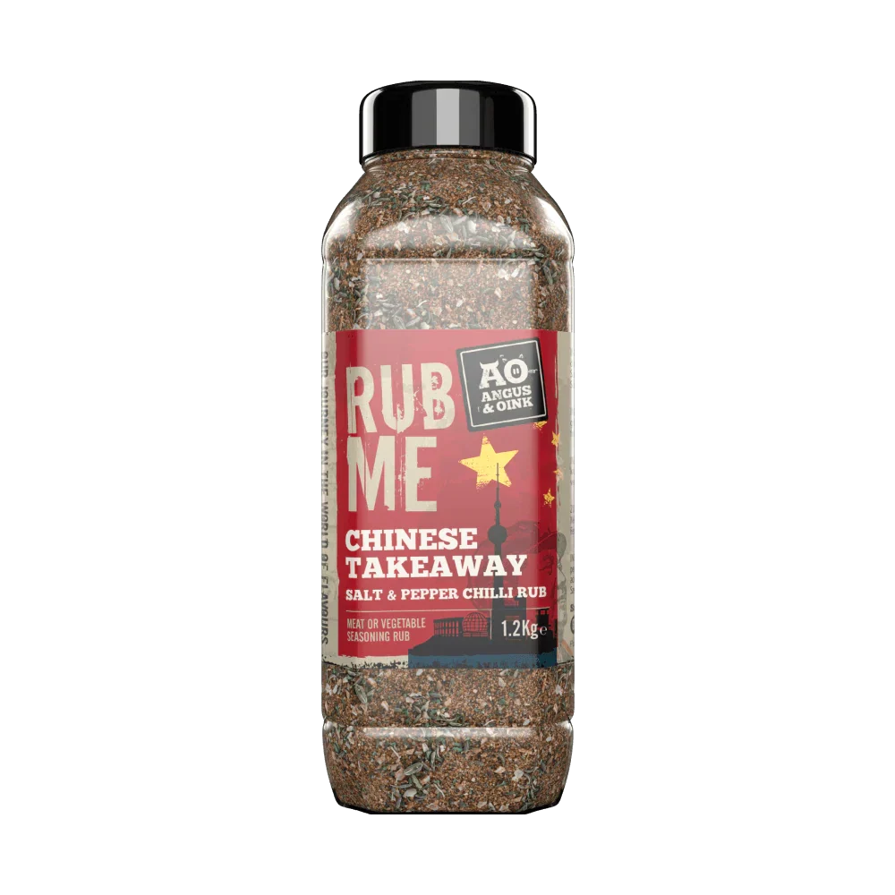 Angus&Oink (Rub Me) Chinese Takeaway Salt & Pepper Chili Rub 1,2 kg - 51Dnspod | Smaakvolle damp – Verzendkosten vrij vanaf 40€ Angus&Oink (Rub Me) Chinese Takeaway Salt & Pepper Chili Rub 1,2 kg - 51Dnspod | Smaakvolle damp – Verzendkosten vrij vanaf 40€