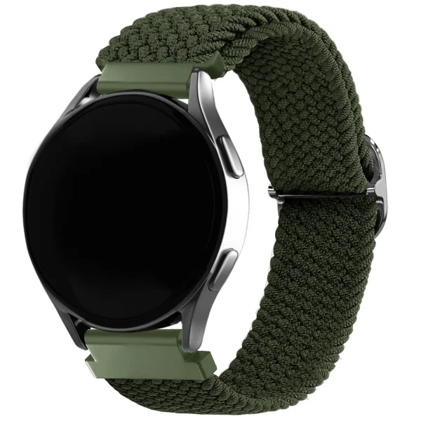 Amazfit Balance Ultra verstelbaar geweven bandje (groen) - 51Dnspod | Smaakvolle damp – Verzendkosten vrij vanaf 40€