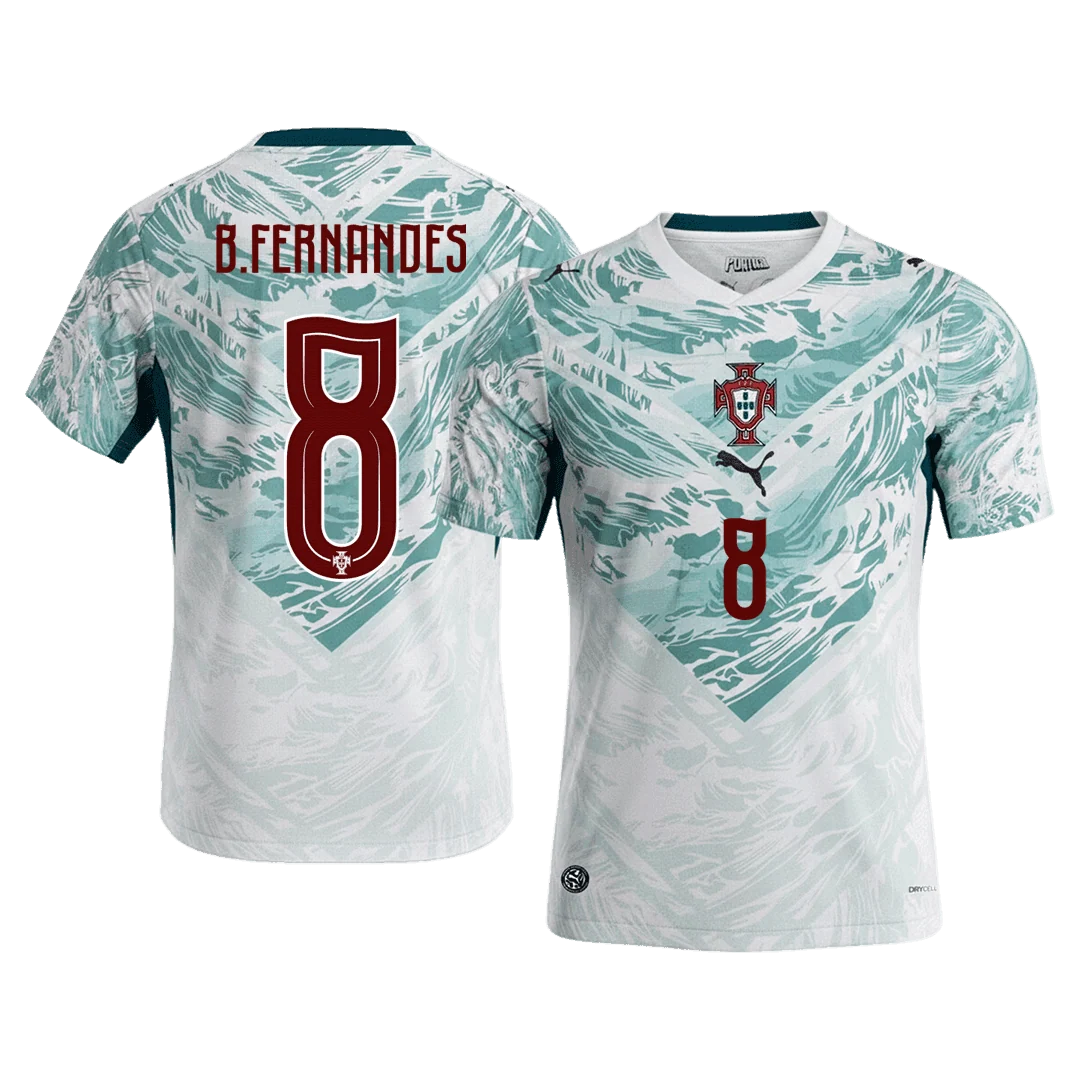 B.FERNANDES #8 Heren Portugal uitshirt WK Voetbal 2026 - 51Dnspod | Smaakvolle damp – Verzendkosten vrij vanaf 40€ B.FERNANDES #8 Heren Portugal uitshirt WK Voetbal 2026 - 51Dnspod | Smaakvolle damp – Verzendkosten vrij vanaf 40€