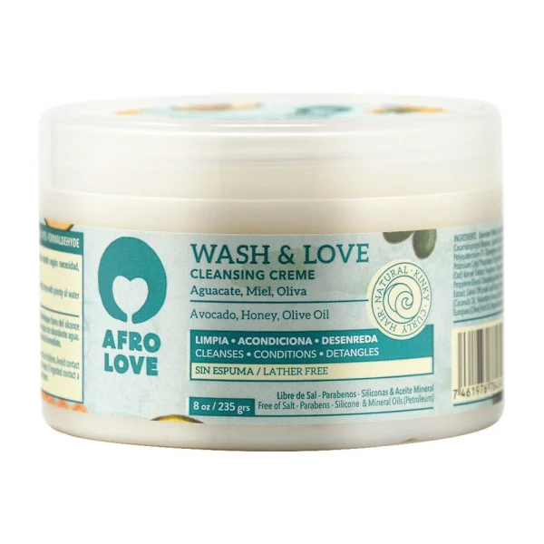 Afro Love Wash&Love Cleansing Creme 450 Gram - 51Dnspod | Smaakvolle damp – Verzendkosten vrij vanaf 40€