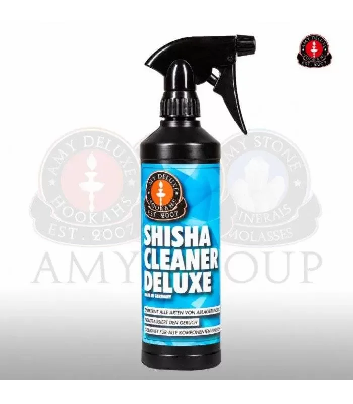 Amy Shisha Cleaner Deluxe Spray – Waterpijp Reinigingsspray - 51Dnspod | Smaakvolle damp – Verzendkosten vrij vanaf 40€ Amy Shisha Cleaner Deluxe Spray – Waterpijp Reinigingsspray - 51Dnspod | Smaakvolle damp – Verzendkosten vrij vanaf 40€