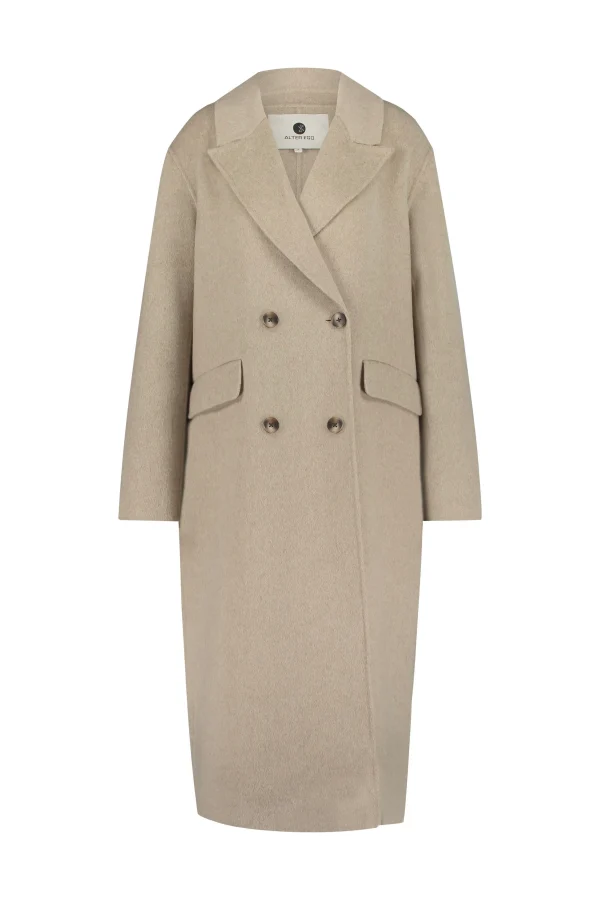 Alter Ego Dena Coat Dark Beige - 51Dnspod | Smaakvolle damp – Verzendkosten vrij vanaf 40€