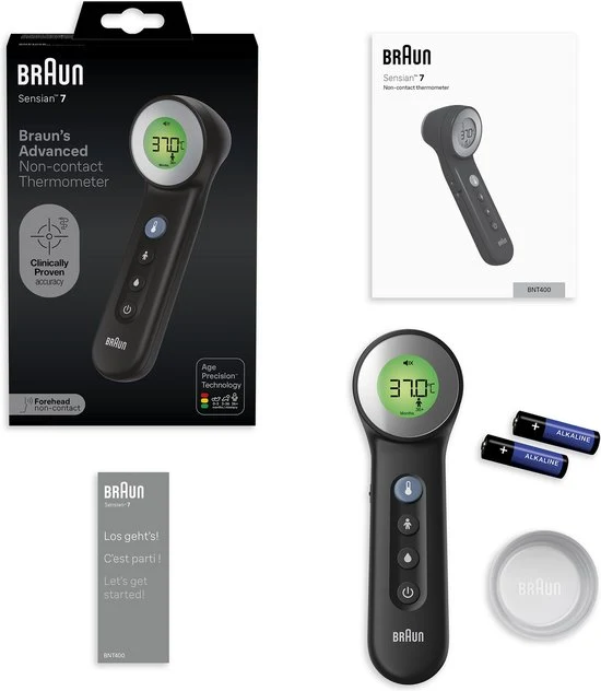 Braun BNT400B Age Precision Touch/No Touch Koortsthermometer Antraciet - Verpakking beschadigd - 51Dnspod | Smaakvolle damp – Verzendkosten vrij vanaf 40€ Braun BNT400B Age Precision Touch/No Touch Koortsthermometer Antraciet - Verpakking beschadigd - 51Dnspod | Smaakvolle damp – Verzendkosten vrij vanaf 40€