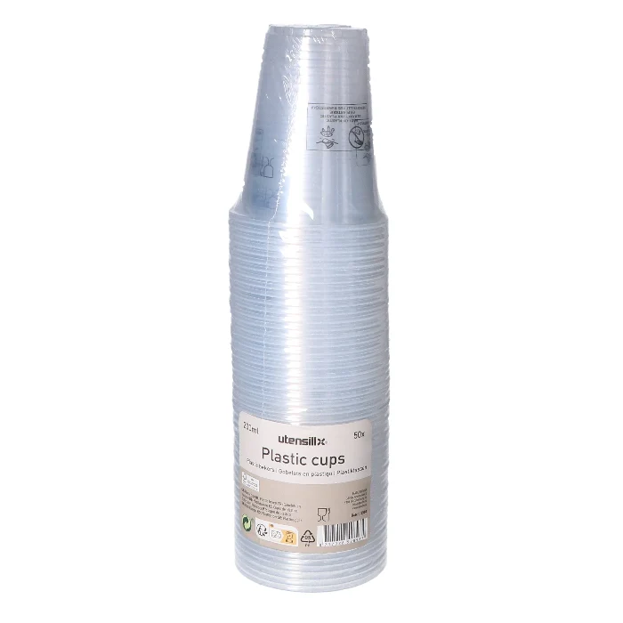 Bekers plastic transparant – 50 stuks (200 ml) - 51Dnspod | Smaakvolle damp – Verzendkosten vrij vanaf 40€ Bekers plastic transparant – 50 stuks (200 ml) - 51Dnspod | Smaakvolle damp – Verzendkosten vrij vanaf 40€