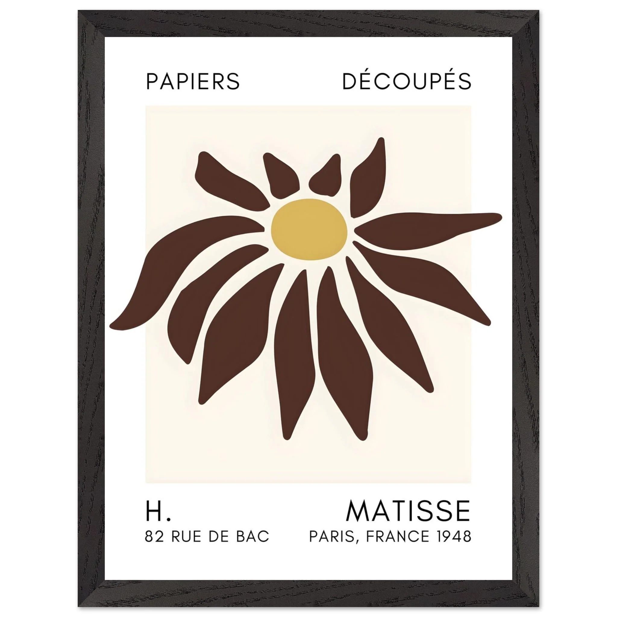 Artfulprints Poster met Lijst Matisse – Deep sea dance brown - 30x40 cm - Bruin - 51Dnspod | Smaakvolle damp – Verzendkosten vrij vanaf 40€ Artfulprints Poster met Lijst Matisse – Deep sea dance brown - 30x40 cm - Bruin - 51Dnspod | Smaakvolle damp – Verzendkosten vrij vanaf 40€