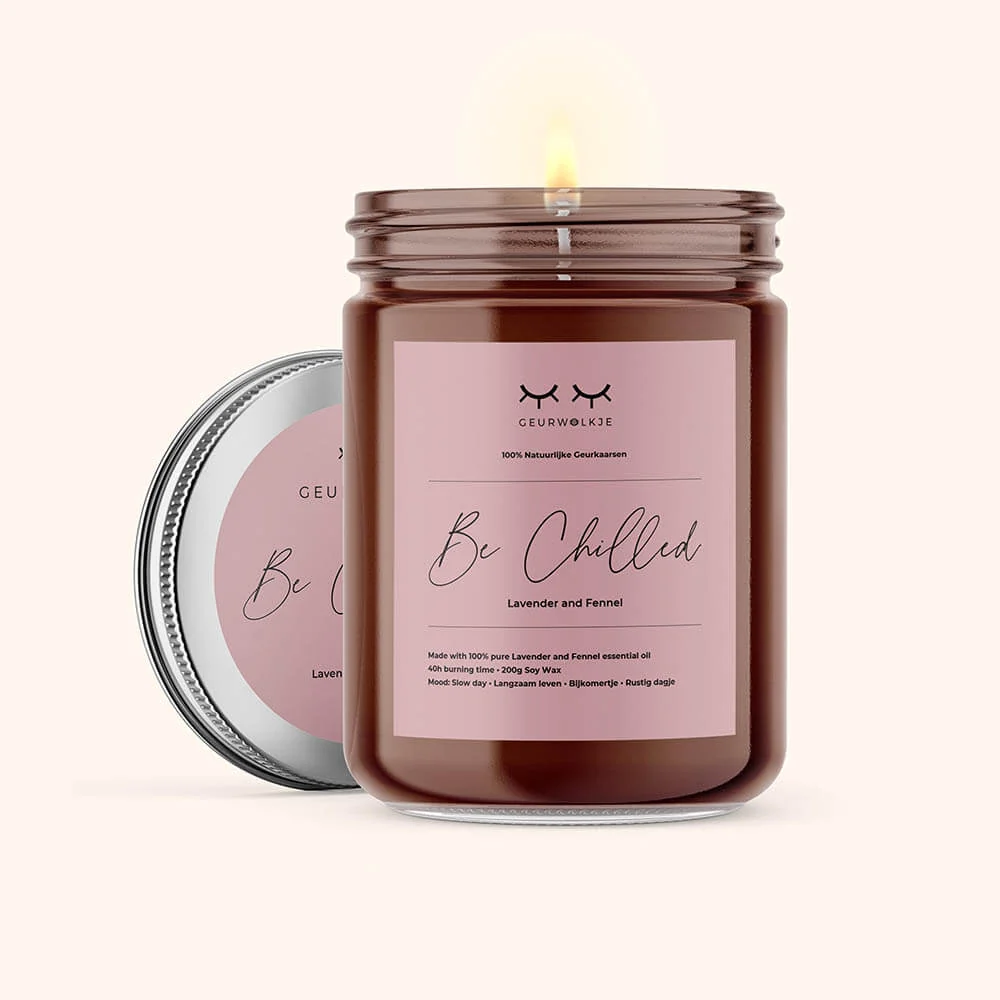 Be Chilled - Geurwolkje® Blend - 100% Natuurlijke Sojawas Geurkaars met Etherische Olie - 51Dnspod | Smaakvolle damp – Verzendkosten vrij vanaf 40€ Be Chilled - Geurwolkje® Blend - 100% Natuurlijke Sojawas Geurkaars met Etherische Olie - 51Dnspod | Smaakvolle damp – Verzendkosten vrij vanaf 40€