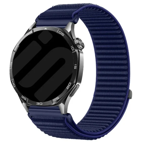 Amazfit Balance Ultra wave nylon bandje (donkerblauw) - 51Dnspod | Smaakvolle damp – Verzendkosten vrij vanaf 40€
