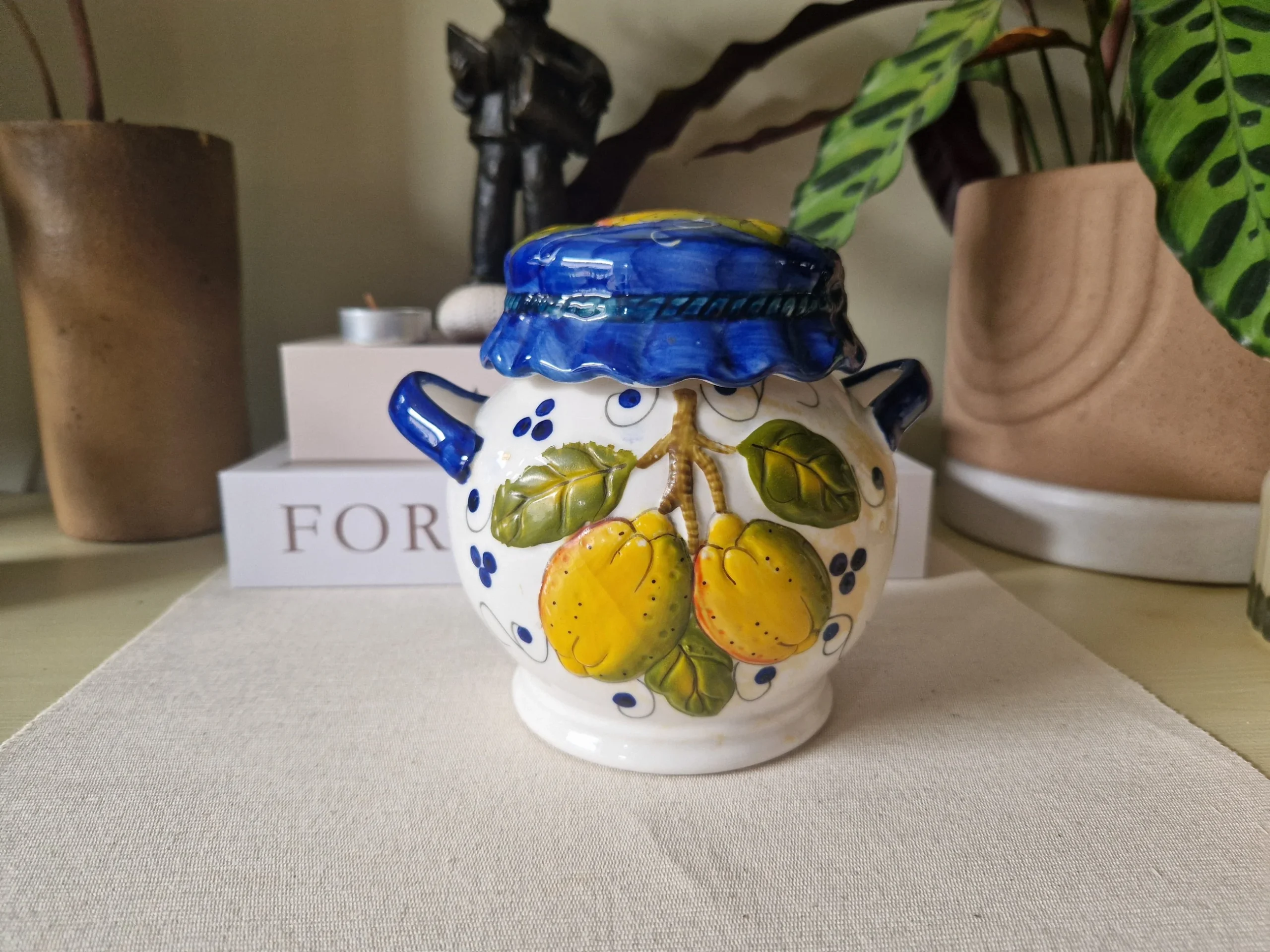 Brocante Voorraadpot met Citroenen - 51Dnspod | Smaakvolle damp – Verzendkosten vrij vanaf 40€ Brocante Voorraadpot met Citroenen - 51Dnspod | Smaakvolle damp – Verzendkosten vrij vanaf 40€