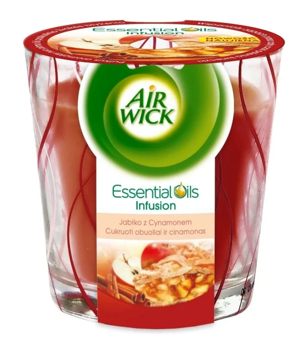 Airwick Essentail Oils Geurkaars Appeltaart - 105 Gram - 51Dnspod | Smaakvolle damp – Verzendkosten vrij vanaf 40€