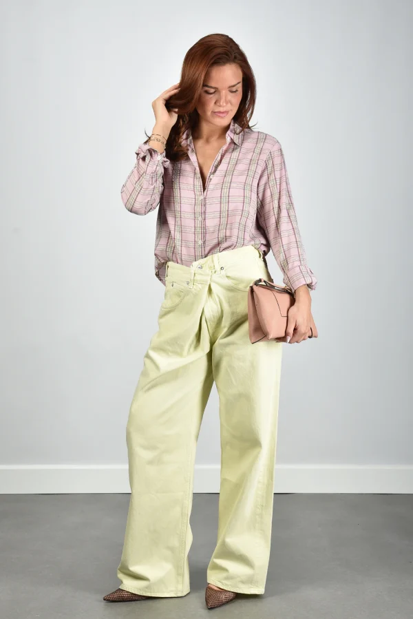 Agolde jeans Vana Fold A241-1934 lemon zest - 51Dnspod | Smaakvolle damp – Verzendkosten vrij vanaf 40€