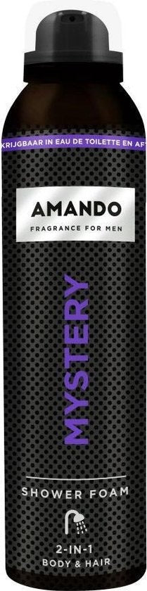 Amando Douche Foam Mystery 200 ml - 51Dnspod | Smaakvolle damp – Verzendkosten vrij vanaf 40€