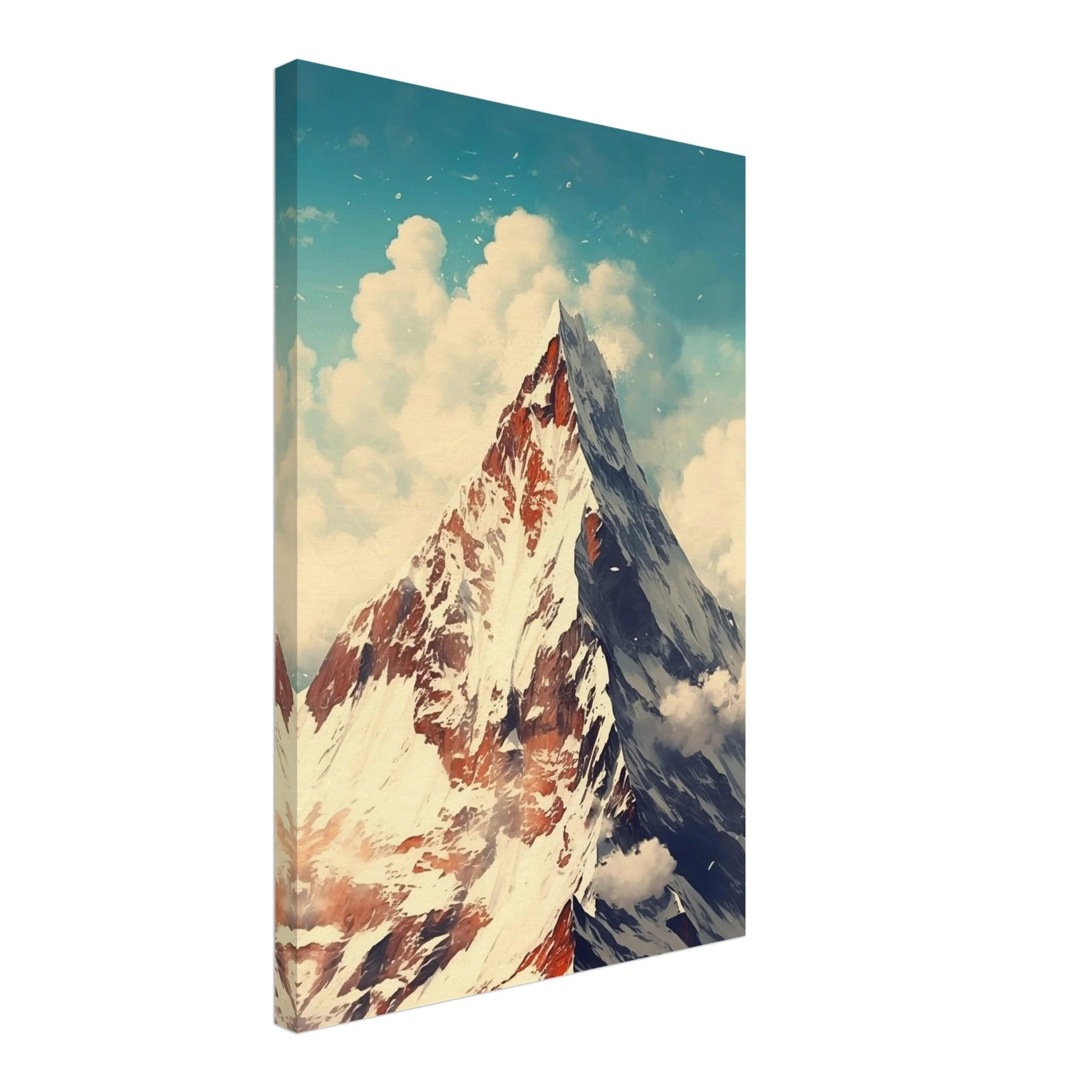 Artfulprints Canvas Top of the mountain canvas - 40x60 cm - Wit - 51Dnspod | Smaakvolle damp – Verzendkosten vrij vanaf 40€ Artfulprints Canvas Top of the mountain canvas - 40x60 cm - Wit - 51Dnspod | Smaakvolle damp – Verzendkosten vrij vanaf 40€