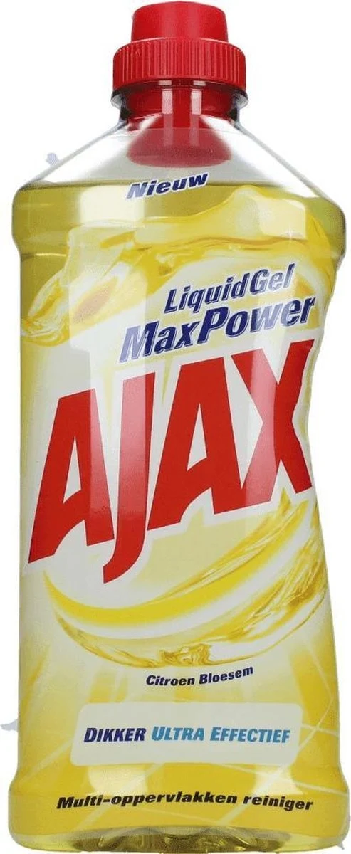 Ajax Allesreiniger Gel - Verfrissende Citroenbloesem 750ml - 51Dnspod | Smaakvolle damp – Verzendkosten vrij vanaf 40€ Ajax Allesreiniger Gel - Verfrissende Citroenbloesem 750ml - 51Dnspod | Smaakvolle damp – Verzendkosten vrij vanaf 40€