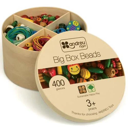 andreu toys rijgkralen - 400st - 51Dnspod | Smaakvolle damp – Verzendkosten vrij vanaf 40€